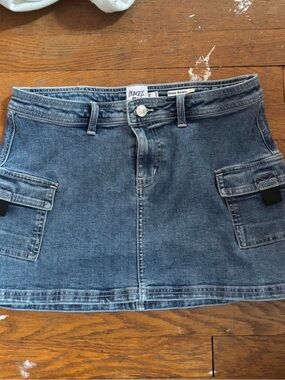 Princess Polly Cargo Denim Skirt